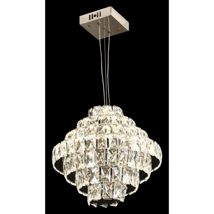 Candelabru Cristal CC639/350, 9xE14, Diametru 35, Becuri Neincluse