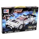 Caramizi de constructie Masina de curse Robot 2in1 Alb 320 buc