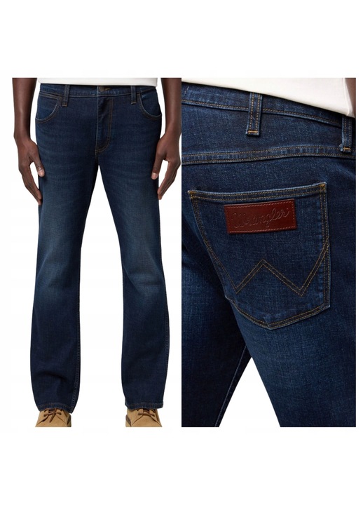 Wrangler Horizon férfi farmernadrág, normál derék, kék, Kék