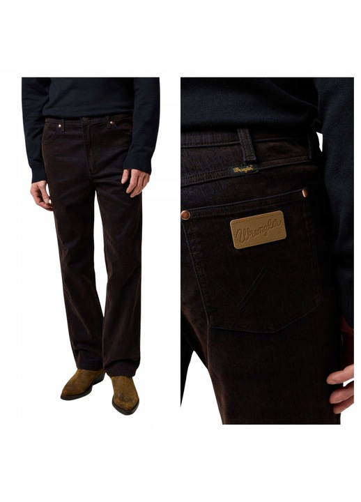 Wrangler Wrancher nadrág, fekete, Fekete