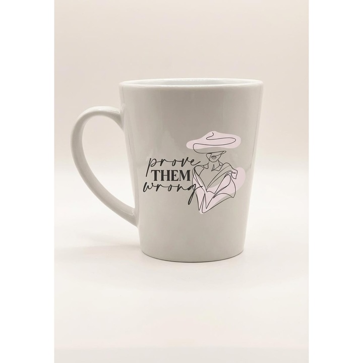 Керамична чаша за лате Minimalista – Докажете им, че грешат