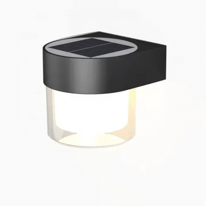 Lampa LED de perete, rotunda, incarcare solara, Z-TOOLS / ZTS8604