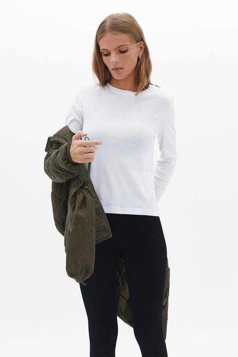 OXXO, Jacheta matlasata cu fermoar, Kaki