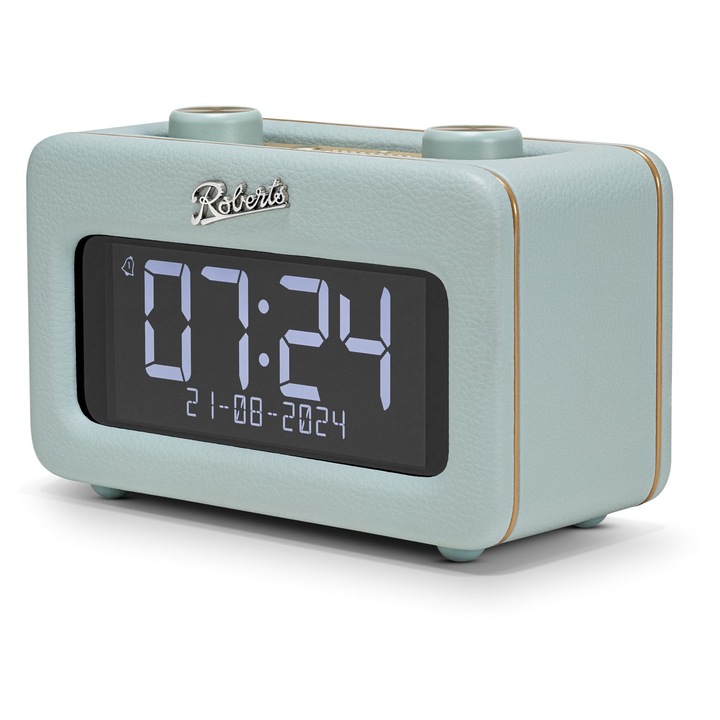 Radio cu ceas retro Revival Rest Dab+/FM/Bluetooth Sky Blue