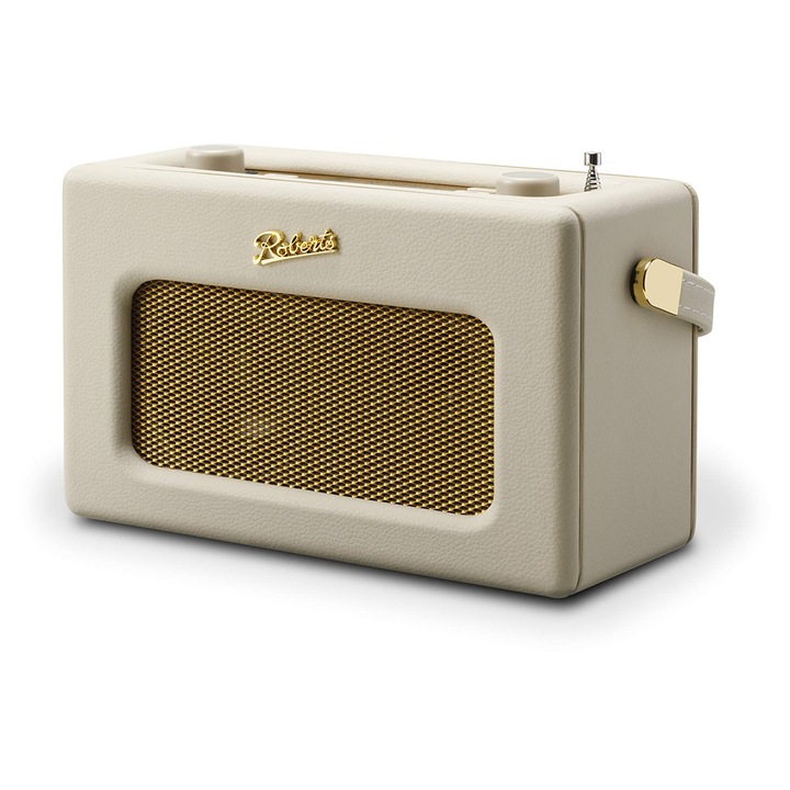Radio internet Roberts Revival iStream3L cu Bluetooth, DAB+, radio digital (FM/FM, WiFi, Spotify, Amazon, Deezer etc.) Radio de bucatarie/radio retro Pastel Cream