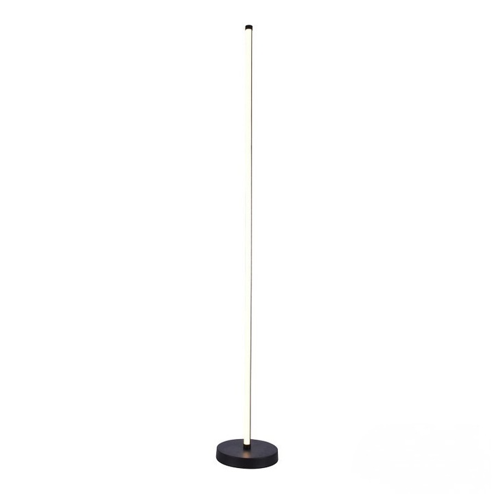 Lampadar Topelia, negru, 20x140 cm