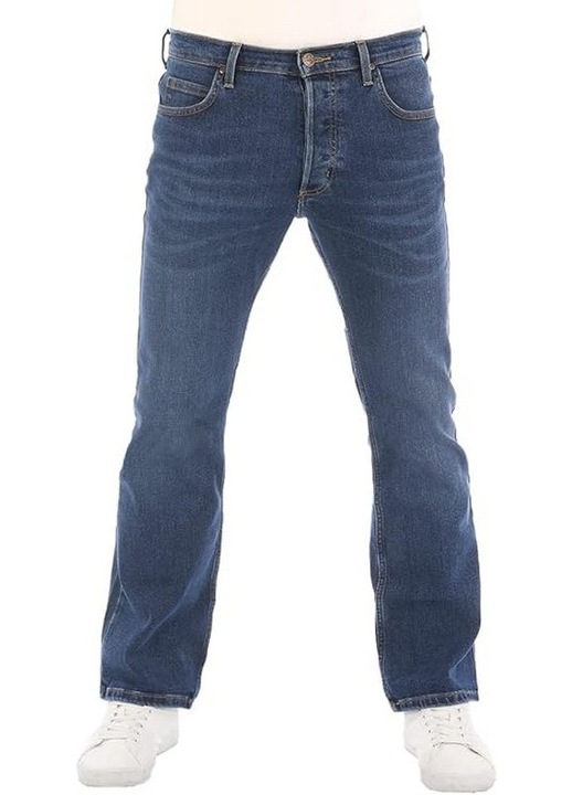 Blugi Denver pentru barbati drepti, clasici, marime 44W/34L, albstru inchis, Lee