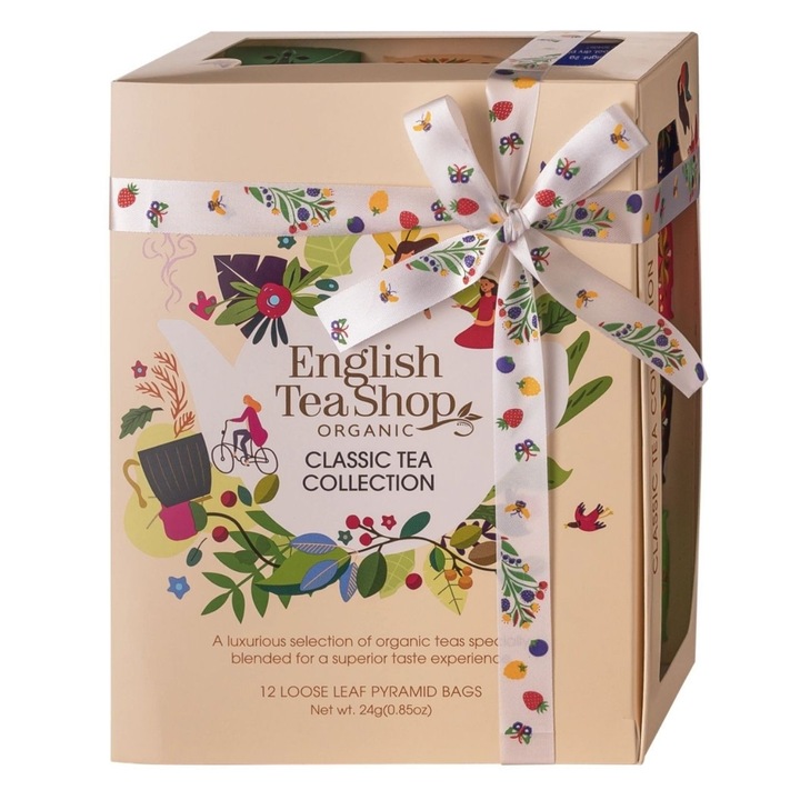 English Tea Shop Colectia de ceaiuri clasice Beige – 12 pliculete