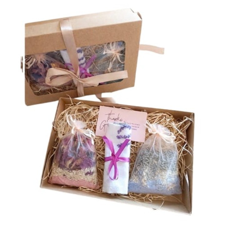 Aranjament decorativ Aromatic Natural - Handmade cu plante uscate si elemente naturale