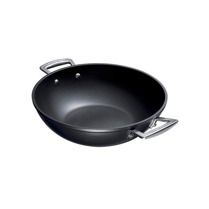 Le Creuset Aluminiu-Antiaft Wok, Ø 32 cm, Aluminiu-Antiaft, 51105320010502