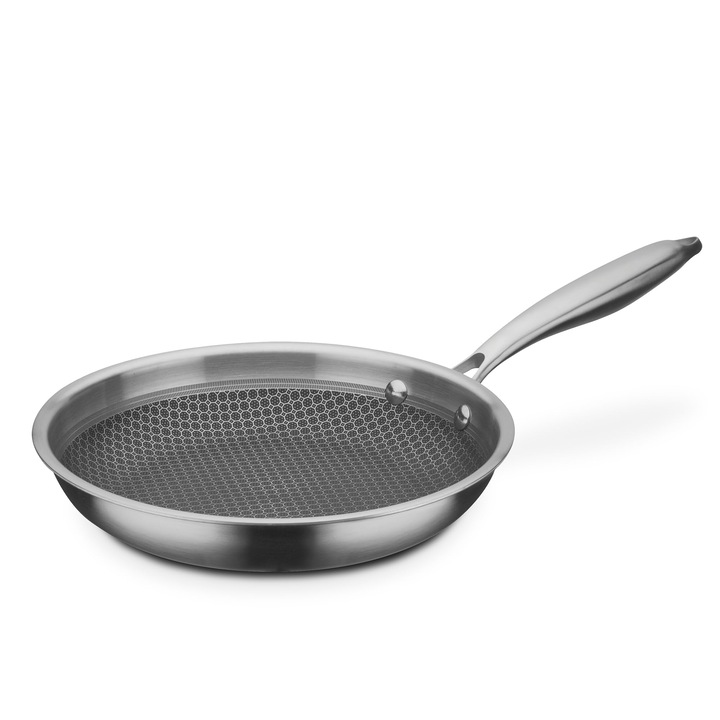 GSW 868518 Inoxxa Black, tigaie cu structura in fagure, ⌀24 cm