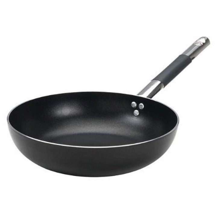 Tigaie Baldassare Agnelli Alblack, aluminiu, inductie, negru, 36 cm