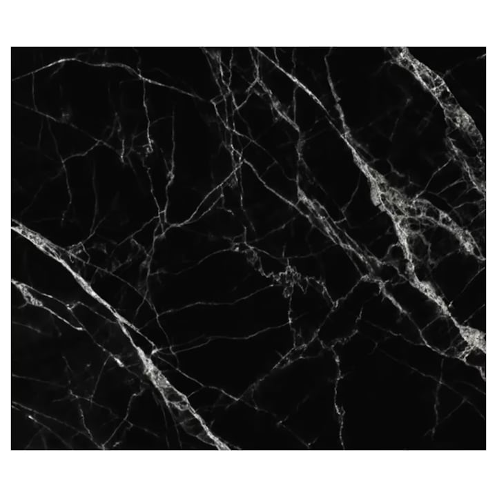 Fekete öntapadós márvány mintás tapéta tekercs 300x60 cm