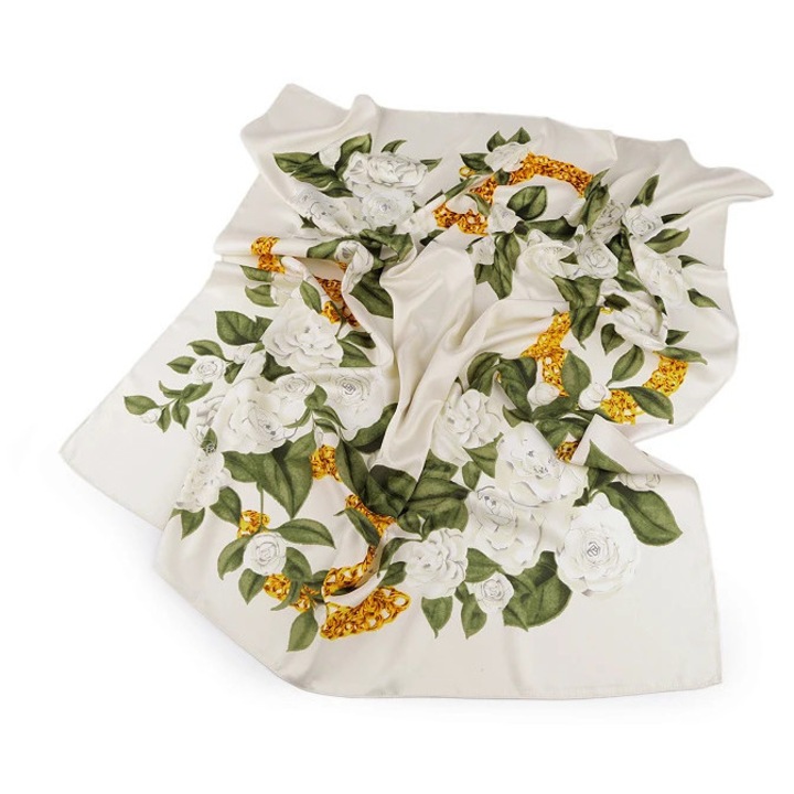 Esarfa din satin 90x90 cm