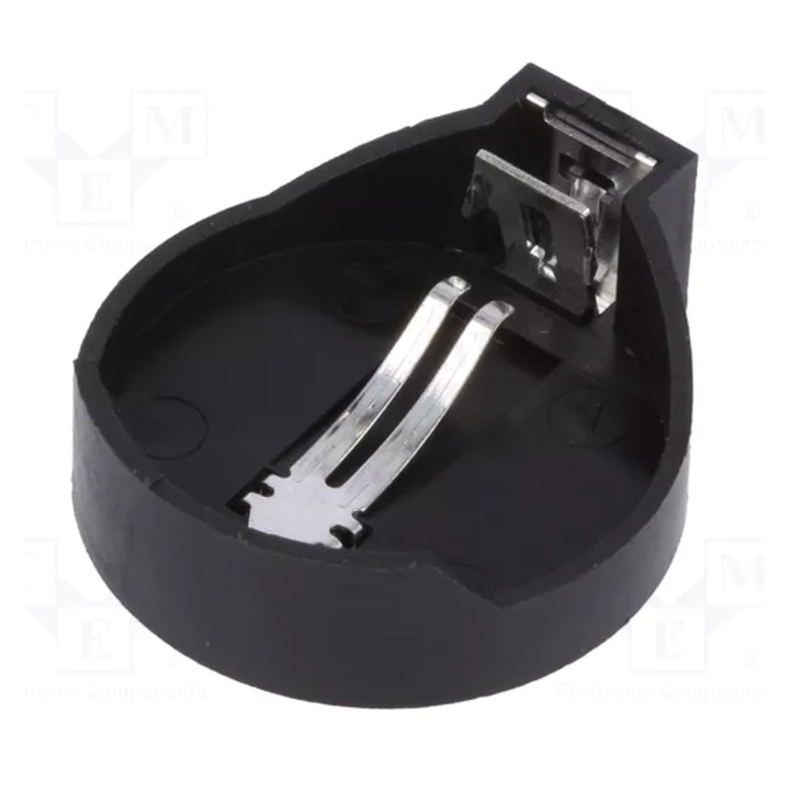 Carcasa pentru baterie, CR2032 / DL2032, locas 1 baterie, montare orizontala