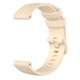 Szilikon szíj Huawei Watch GT2 / GT3 42mm, Samsung Galaxy Watch 4 / 5 / 6 / 7 / FE, Garmin Forerunner 165 / 245 / 55 / 645, Venu / SQ, Vivoactive 3 / 5 / Music, Amazfit Bip, GTR 42mm, GTS 2 / 3 / 4 / Mini modellekhez, BEST ACCESSORIES, 20mm, bézs