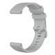Szilikon szíj, kompatibilis Huawei Watch GT2 / GT3 42mm, Samsung Galaxy Watch 4 / 5 / 6 / 7 / FE, Garmin Forerunner 165 / 245 / 55 / 645, Venu / SQ, Vivoactive 3 / 5 / Music, Amazfit Bip, GTR 42mm, GTS 2 / 3 / 4 / Mini, BEST ACCESSORIES, 20mm, szürke