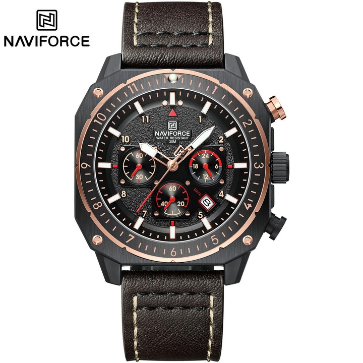 NAVIFORCE SQ-38606 óra - Fekete / Barna