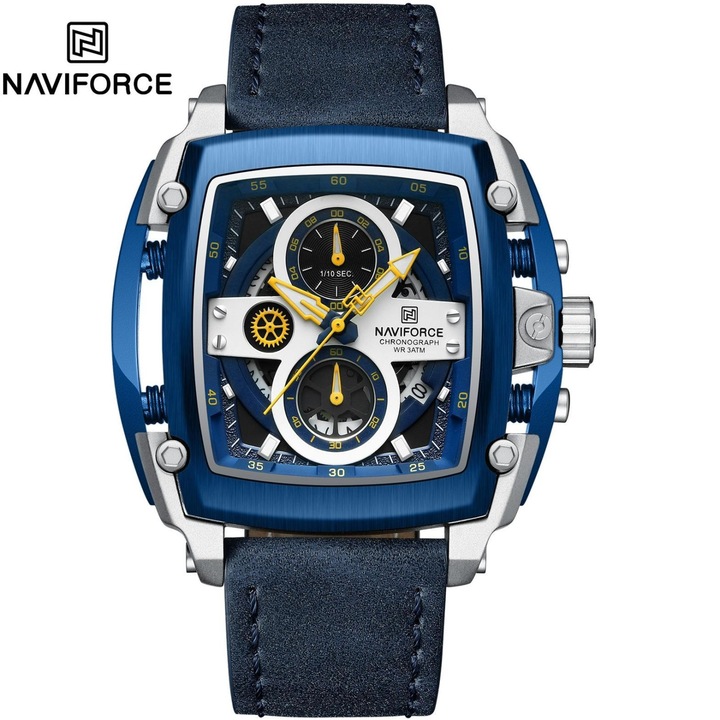 NAVIFORCE TU-38627 óra - kék / ezüst