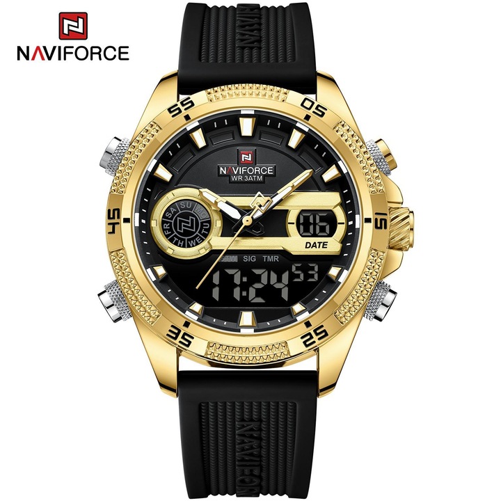 NAVIFORCE HE-38632 óra - fekete / arany