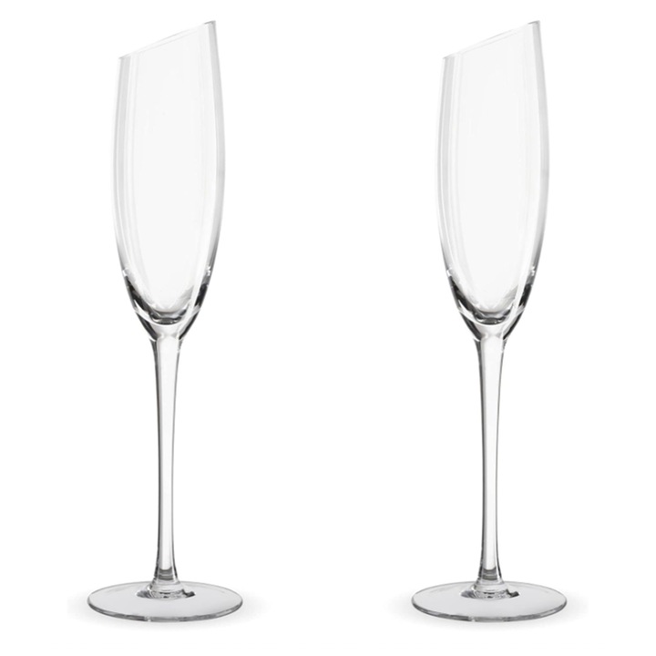 Set 6 pahare de sampanie, Verite, 195ml