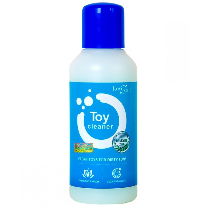 Detergent antibacterian pentru jucarii, 100 ml, LoveStim, eficient impotriva mirosurilor, universal