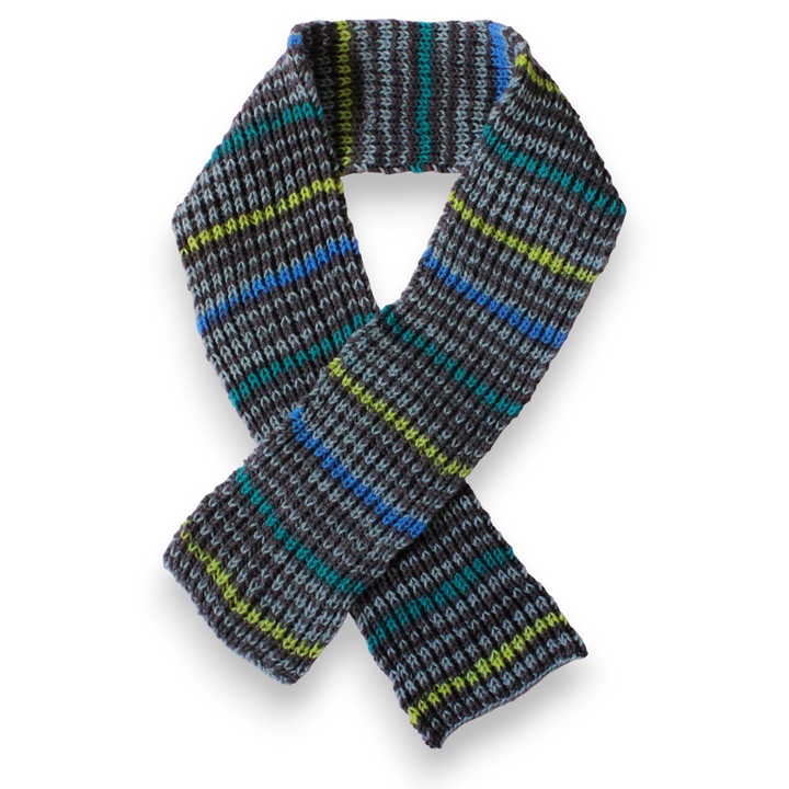 Fular copil unisex crosetat, Mirinka, lucrat manual, 150 cm