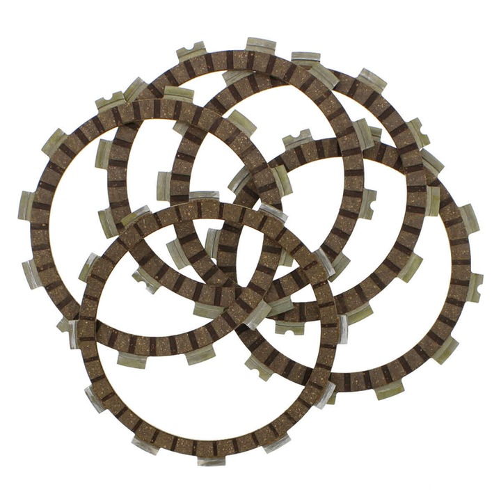 Tengelykapcsoló lamella készlet, TRW, MCC304, 5 tárcsás, 138x152mm, 116x121mm, 3x3.5mm, Suzukihoz