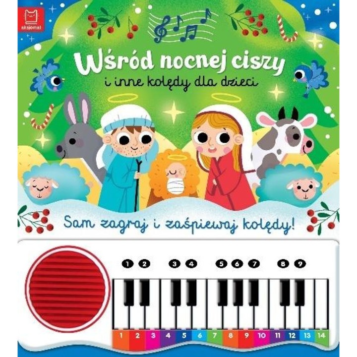 Wśród nocnej ciszy i inne kolędy dla dzieci, Askjomat, multicolor