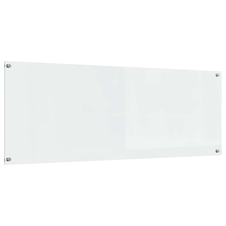 vidaXL Konyhai splashback Átlátszó 110 x 40 cm edzett üveg 42001292