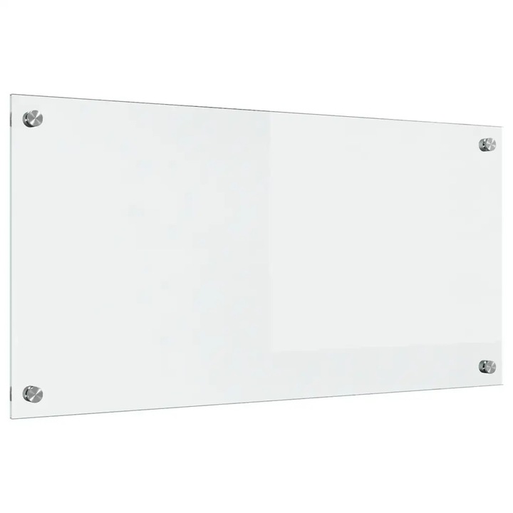 vidaXL Konyhai splashback Átlátszó 80 x 40 cm edzett üveg 42018023