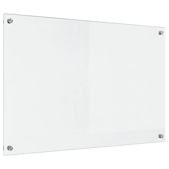 vidaXL Konyhai splashback Átlátszó 90 x 60 cm edzett üveg 42018028