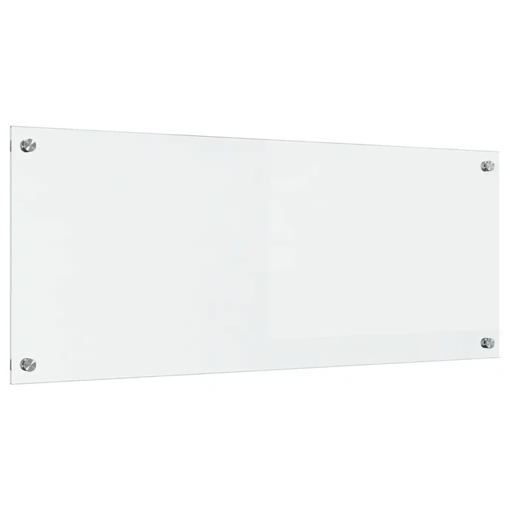 vidaXL Konyhai splashback Átlátszó 100 x 40 cm edzett üveg 42018029