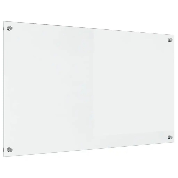 vidaXL Konyhai splashback Átlátszó 100 x 60 cm edzett üveg 42018031