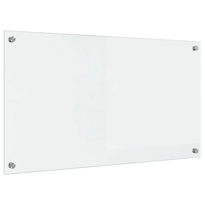 vidaXL Konyhai splashback Átlátszó 90 x 50 cm edzett üveg 42018027