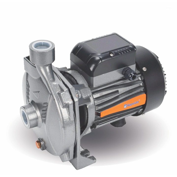 Pompa de apa de suprafata KEPEIDA CPM-158K, 750 W, debit max 110 Litri/minut, inaltime maxima 30 metri, bobinaj 100% cupru, tehnologie si design italian