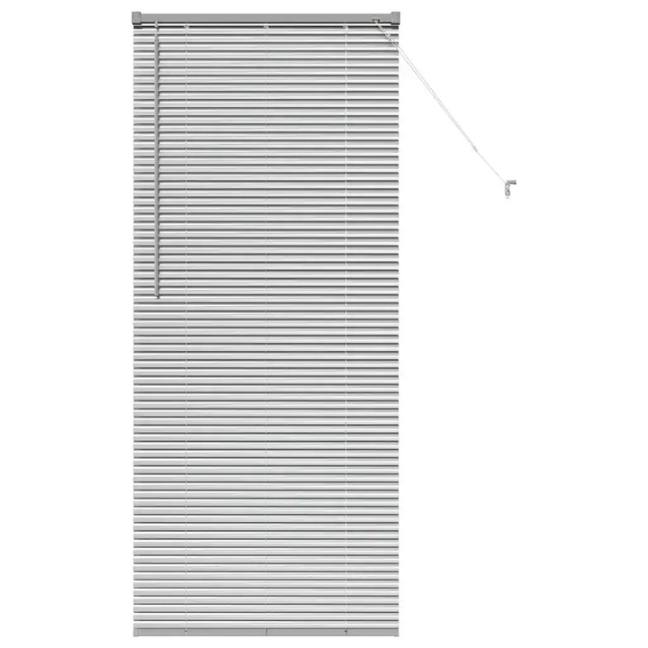 Вертикални щори Сребрист 175 x 80 см Алуминий, vidaXL, 42005918