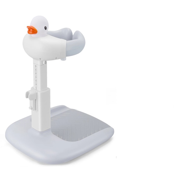 Suport de baie pentru bebelusi cu ratusca, covoras antiderapant