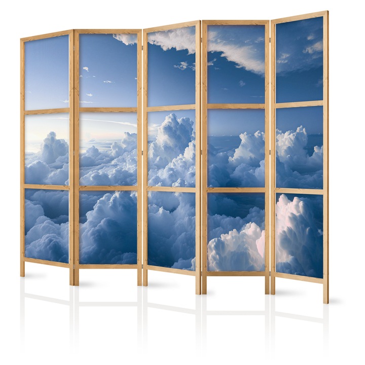 Paravan japonez - Cloud Rays Aerial - 225 x 172 cm