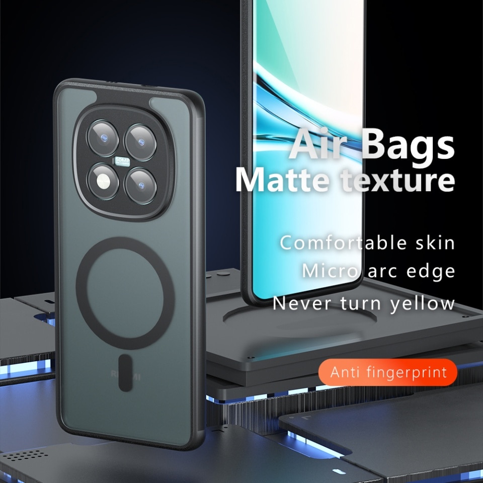 Husa pentru Xiaomi 17, SKYDDAR INNOVATION, Antisoc, Negru frost, set cu sticker