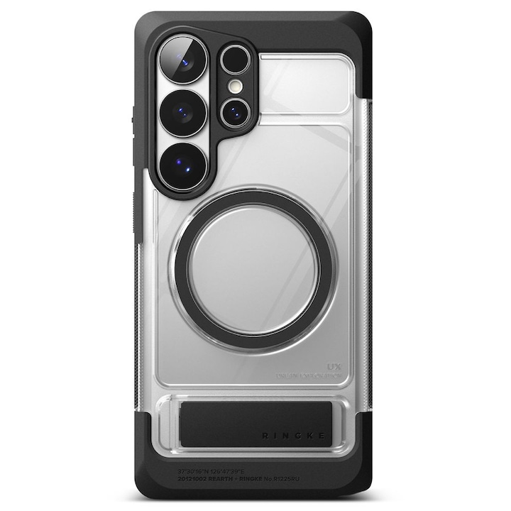 Ringke UX MagSafe kompatibilis tok Samsung Galaxy S26 Ultra készülékhez, átlátszó