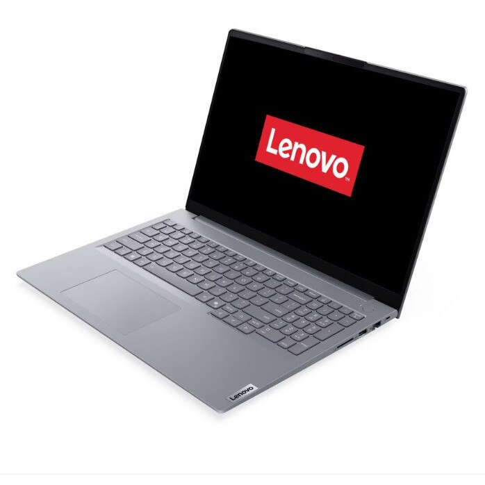 Laptop Lenovo ThinkBook 16 G8 IRL, 16" WUXGA (1920x1200) IPS 300nits Anti-glare, Intel Core 5-210H, P-core 1.3 / 4.6GHz, E-core 0.9 / 3.4GHz, 12MB, Video Integrated Intel UHD Graphics, RAM 1x16GB SO-DIMM DDR5-5200, 512GB SSD, Windows 11 Pro Edu