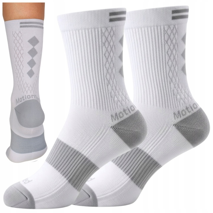 Kompressziós sportzokni lábpárnázással a kényelemért, puha Fit4Med 39-46