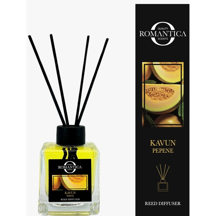 Ароматизатор за стая с пръчици, силен аромат на пъпеш 100 мл