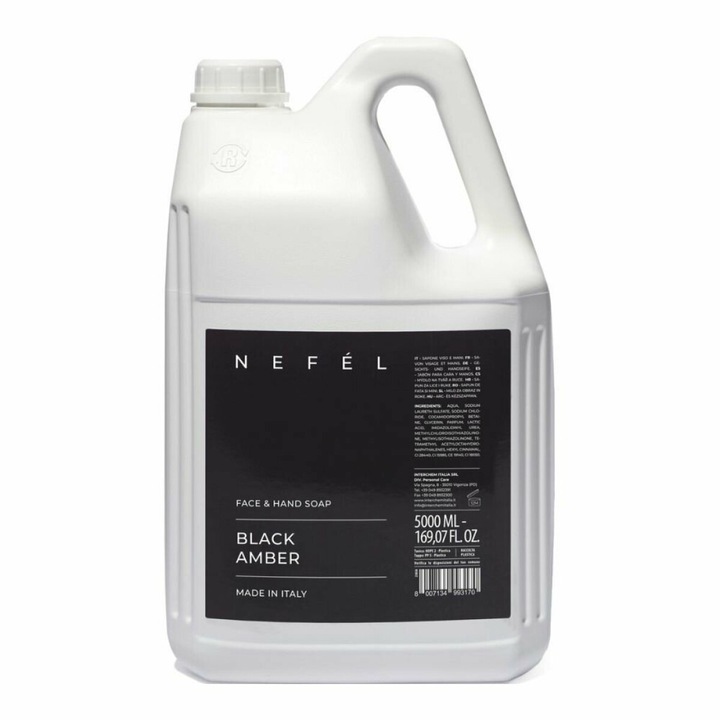 Sapun lichid hotelier Nefel, Black Amber, 5L
