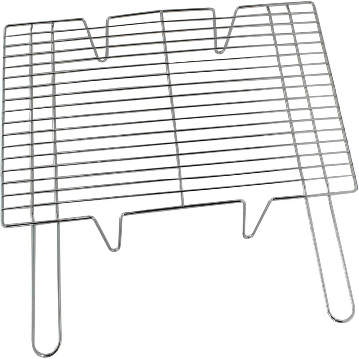 Gratar de gradina 80x40cm cu suport