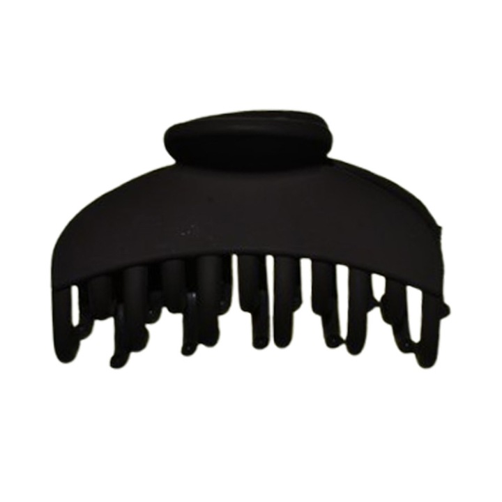 Щипка за коса, с двоен ред зъбци, за момичета, Mini Junior CL1102M, Кафява