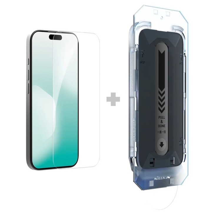 Folie protectie telefon, NILLKIN, sticla securizata 2.5D H+ Pro, pentru Apple iPhone 17