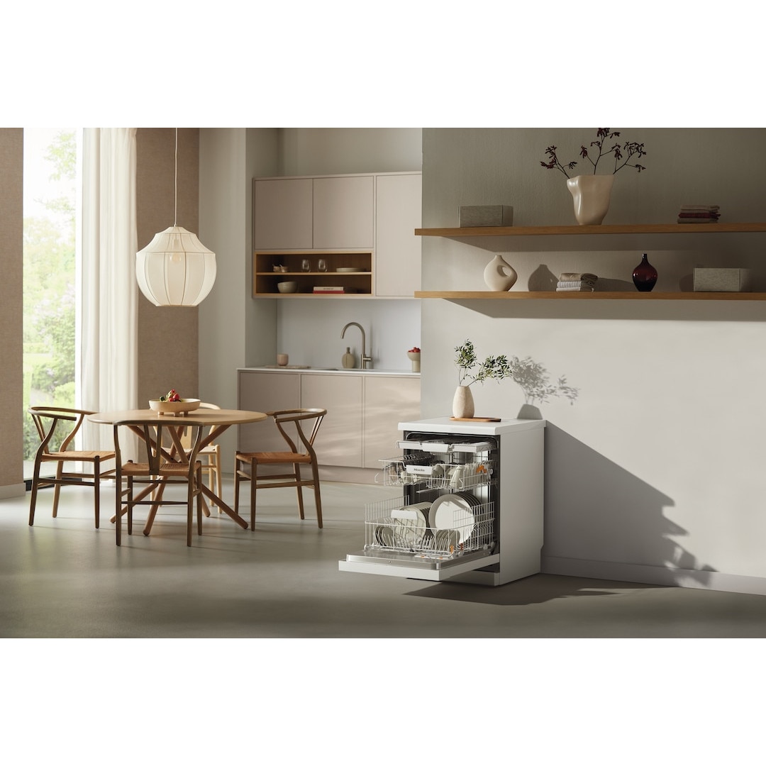 Masina de spalat vase Miele G 5611 SC, 14 seturi, 5 programe, Clasa A, QuickPowerWash, AutoOpen, 60 cm, Alb