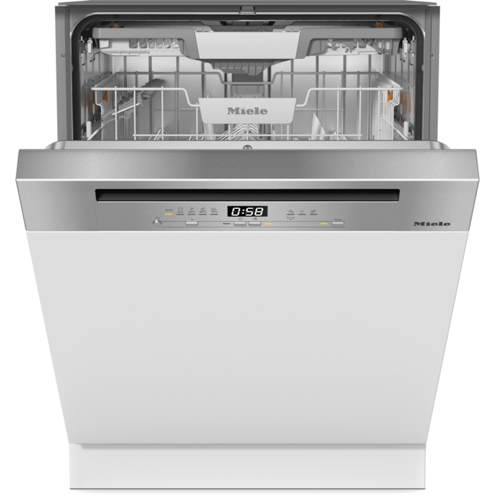 Masina de spalat vase Miele G 5811 Sci, 14 seturi, 5 programe, Clasa A, QuickPowerWash, AutoOpen, 60 cm, Inox
